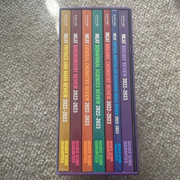 MCAT prep books 7 subject review (used) - Picture 3 of 4